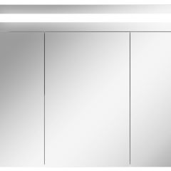 Шкаф-зеркало Аврора 90 с подсветкой LED Домино (DV8011HZ) в Лысьве - lysva.mebel24.online | фото 4