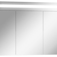 Шкаф-зеркало Аврора 90 с подсветкой LED Домино (DV8011HZ) в Лысьве - lysva.mebel24.online | фото 1
