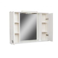 Шкаф-зеркало Cube 90 Эл. Домино (DC5012HZ) в Лысьве - lysva.mebel24.online | фото 3