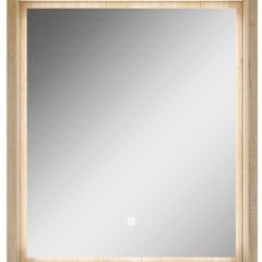 Шкаф-зеркало Nice 60 с подсветкой Домино (DN4706HZ) в Лысьве - lysva.mebel24.online | фото 2