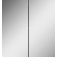 Шкаф-зеркало Норма 50 2 двери АЙСБЕРГ (DA1636HZ) в Лысьве - lysva.mebel24.online | фото 4