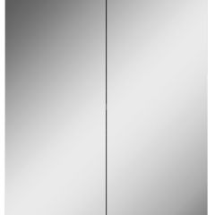 Шкаф-зеркало Норма 55 2 двери АЙСБЕРГ (DA1638HZ) в Лысьве - lysva.mebel24.online | фото 4