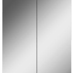 Шкаф-зеркало Норма 60 2 двери АЙСБЕРГ (DA1619HZ) в Лысьве - lysva.mebel24.online | фото 4