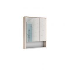 Шкаф-зеркало Prime 60 Дуб сонома Домино (DP9005HZ) в Лысьве - lysva.mebel24.online | фото 1