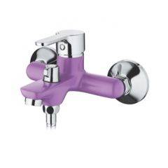 Смеситель для ванны Accoona A6367S фиолетовый в Лысьве - lysva.mebel24.online | фото 1