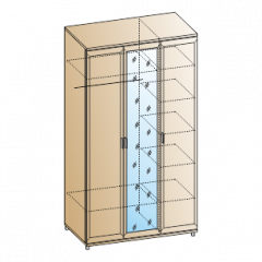 Спальня Мелисса композиция 3 (Ясень Асахи) в Лысьве - lysva.mebel24.online | фото 4