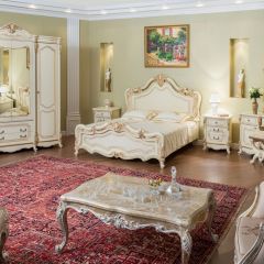 Спальный гарнитур Мона Лиза (крем) 1600 в Лысьве - lysva.mebel24.online | фото