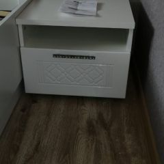 Спальный гарнитур Тиффани (БЕЛЫЙ ТЕКСТУРНЫЙ/БЕЛЫЙ) в Лысьве - lysva.mebel24.online | фото 4