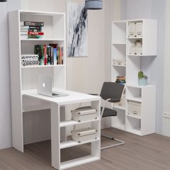 Стеллаж Элемент-1 (белый) в Лысьве - lysva.mebel24.online | фото 4