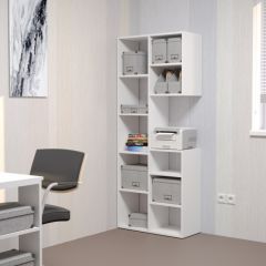 Стеллаж Элемент-2 (белый) в Лысьве - lysva.mebel24.online | фото 3