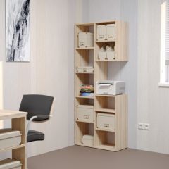 Стеллаж Элемент-2 (дуб сонома) в Лысьве - lysva.mebel24.online | фото 3