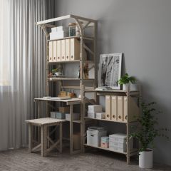 Стеллаж Конструктор Арт.С1000-1 в Лысьве - lysva.mebel24.online | фото 4