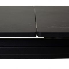 Стол CORNER 120 MATT BLACK MARBLE SOLID CERAMIC / BLACK, ®DISAUR в Лысьве - lysva.mebel24.online | фото 4