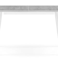 Стол деревянный Колон Лофт 120(160)х75х75 25 мм бетон / белый матовый в Лысьве - lysva.mebel24.online | фото 3