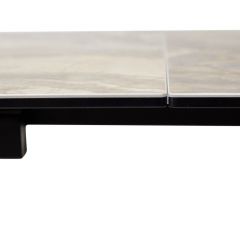 Стол IVAR 180 MARBLES KL-80 Серый мрамор, итальянская керамика, ®DISAUR в Лысьве - lysva.mebel24.online | фото 2
