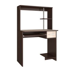 Стол компьютерный Дебют с пеналом (венге/лоредо) в Лысьве - lysva.mebel24.online | фото 2