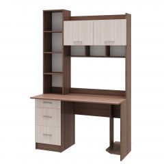 Стол компьютерный ПКС-5 Шимо темный/Шимо светлый в Лысьве - lysva.mebel24.online | фото 2