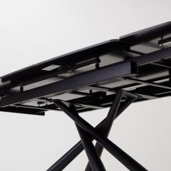 Стол RIVOLI 140 MATT BLACK MARBLE SOLID CERAMIC / BLACK, ®DISAUR в Лысьве - lysva.mebel24.online | фото 5