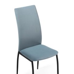 Стул на металлокаркасе Tod light blue / black в Лысьве - lysva.mebel24.online | фото 9