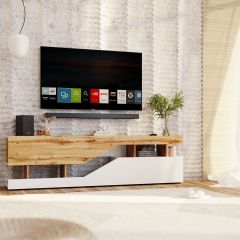 Тумба под ТВ НКМ Дубай секция №4 в Лысьве - lysva.mebel24.online | фото 3