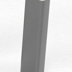 Торцевая заглушка  для цоколя h100 мм (Алюминий, Белый, Черный, Сонома) в Лысьве - lysva.mebel24.online | фото