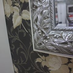 Зеркало большое Тиффани Premium черная/серебро (ТФ/02(П) в Лысьве - lysva.mebel24.online | фото 3