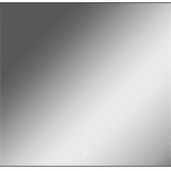 Зеркало Cosmo 100 black с подсветкой Sansa (SC1047Z) в Лысьве - lysva.mebel24.online | фото 1