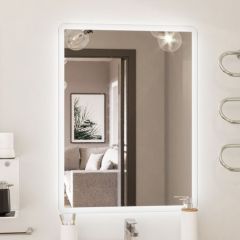 Зеркало Дублин 800х600 с подсветкой Домино (GL7017Z) в Лысьве - lysva.mebel24.online | фото 6