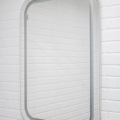 Зеркало Elis 100 white с подсветкой Sansa (SEe1045Z) в Лысьве - lysva.mebel24.online | фото 2