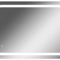 Зеркало Elis 100 white с подсветкой Sansa (SEe1045Z) в Лысьве - lysva.mebel24.online | фото 1
