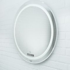 Зеркало Gia 75 white с подсветкой Sansa (SGa1044Z) в Лысьве - lysva.mebel24.online | фото 2