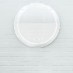 Зеркало Gia 75 white с подсветкой Sansa (SGa1044Z) в Лысьве - lysva.mebel24.online | фото 3