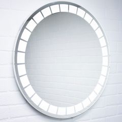 Зеркало Маскат 700х700 с подсветкой Домино (GL7057Z) в Лысьве - lysva.mebel24.online | фото 3