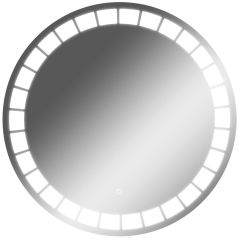 Зеркало Маскат 700х700 с подсветкой Домино (GL7057Z) в Лысьве - lysva.mebel24.online | фото
