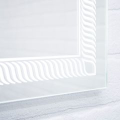 Зеркало Паликир 700х700 с подсветкой Домино (GL7051Z) в Лысьве - lysva.mebel24.online | фото 4