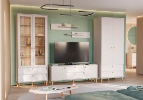 АФИНА Гостиная (модульная) кашемир серый в Лысьве - lysva.mebel24.online | фото 1