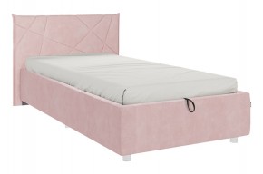БЕСТ Кровать с ПМ 900 (нежно-розовый) в Лысьве - lysva.mebel24.online | фото