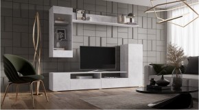 ДАЛЛАС Гостиная (модульная) цемент светлый в Лысьве - lysva.mebel24.online | фото