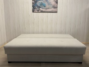 Диван Комфорт-1 (НПБ) велюр Luma 13 св.серый в Лысьве - lysva.mebel24.online | фото 4