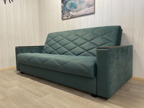 Диван Престиж-15 (НПБ+МДФ) велюр Sensey bottle green в Лысьве - lysva.mebel24.online | фото 3