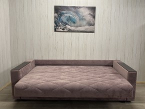 Диван Престиж-15 (НПБ+МДФ) велюр Sensey Elderberry в Лысьве - lysva.mebel24.online | фото 4