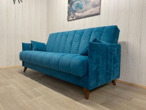 Диван Престиж-3 (НПБ) велюр Sensey izumrud в Лысьве - lysva.mebel24.online | фото 2