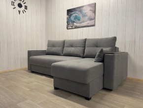 Диван угловой Комфорт-3 (НПБ+МДФ) велюр Galaxy Lite 26 в Лысьве - lysva.mebel24.online | фото 2