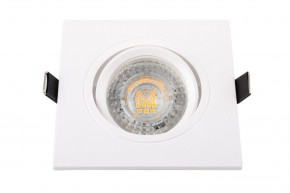 DK3021-WH Встраиваемый светильник, IP 20, 10 Вт, GU5.3, LED, белый, пластик в Лысьве - lysva.mebel24.online | фото 4