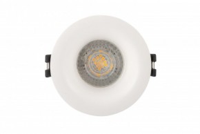 DK3024-WH Встраиваемый светильник, IP 20, 10 Вт, GU5.3, LED, белый, пластик в Лысьве - lysva.mebel24.online | фото 1