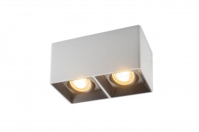 DK3035-WB Светильник накладной IP 20, 10 Вт, GU5.3, LED, белый/черный, пластик в Лысьве - lysva.mebel24.online | фото 1