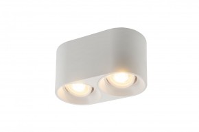 DK3036-WH Светильник накладной IP 20, 10 Вт, GU5.3, LED, белый, пластик в Лысьве - lysva.mebel24.online | фото 1