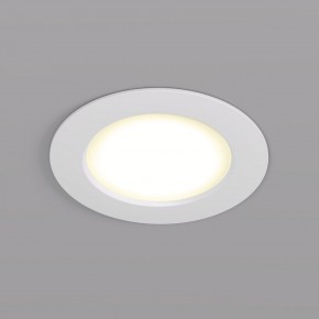 DK3046-WH Встраиваемый светильник, IP 20, 5Вт, LED, белый, пластик в Лысьве - lysva.mebel24.online | фото 1