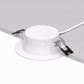 DK3048-WH Встраиваемый светильник, IP 20, 7Вт, LED, белый, пластик в Лысьве - lysva.mebel24.online | фото 2