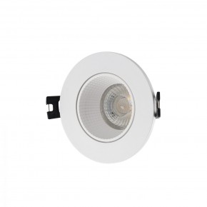 DK3061-WH Встраиваемый светильник, IP 20, 10 Вт, GU5.3, LED, белый/белый, пластик в Лысьве - lysva.mebel24.online | фото 1